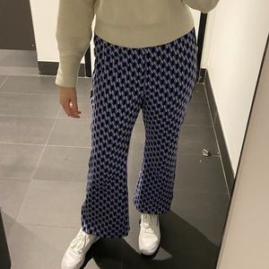 Anthropologie Maeve pull on flare pants